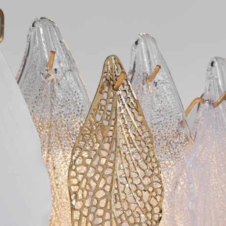 Подвесная люстра с фактурным стеклом Bogate's Leaf 369 (a065315) 