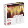 2х0,6м. Электрогирлянда ''Бахрома'' с контроллером (RGB) 48LED IP20 Vegas 55114