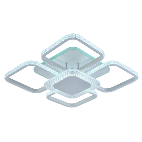 Потолочная светодиодная люстра с пультом ДУ Profit Light 5886/4+1 WHT 