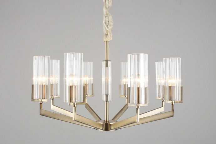 Люстра подвесная с лампочками Omnilux OML-69903-08+Lamps 