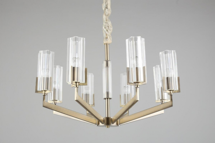 Люстра подвесная с лампочками Omnilux OML-69903-08+Lamps 