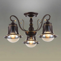 Люстра потолочная с лампочками Omnilux OML-50607-03+Lamps