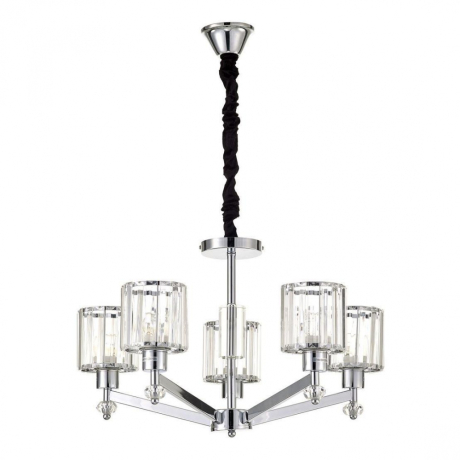 Подвесная люстра Escada 691/5S E27*60W Chrome ADORN 