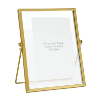 423004 Фоторамка RENABIE, L153, B12, H205, сталь, стекло, золотой Eglo