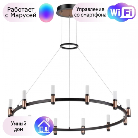 Подвесная люстра Odeon Candel с поддержкой Маруся 5009/98LA-М 