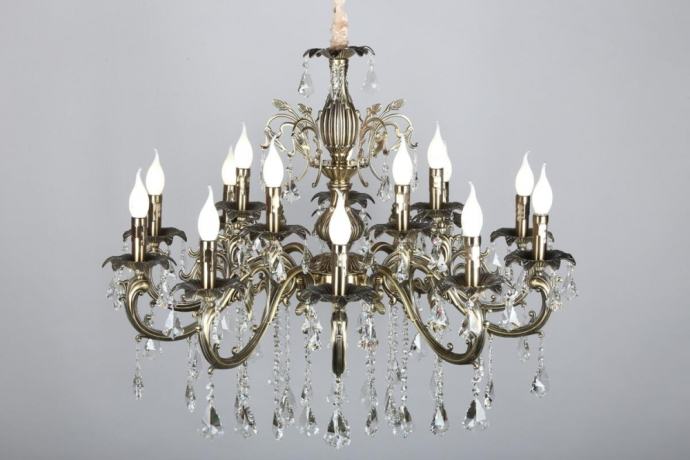 Люстра подвесная с лампочками Omnilux OML-30813-15+Lamps 