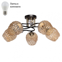 Люстра потолочная с лампочками DeMarkt 324019405+Lamps