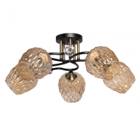 Люстра потолочная с лампочками DeMarkt 324019405+Lamps