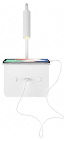 Бра с полкой iLedex Support 7031C WH 