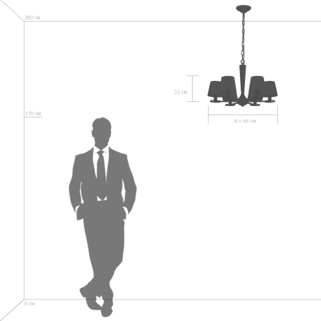 Подвесная люстра Lightstar с поддержкой Алисы, Perla 707061 