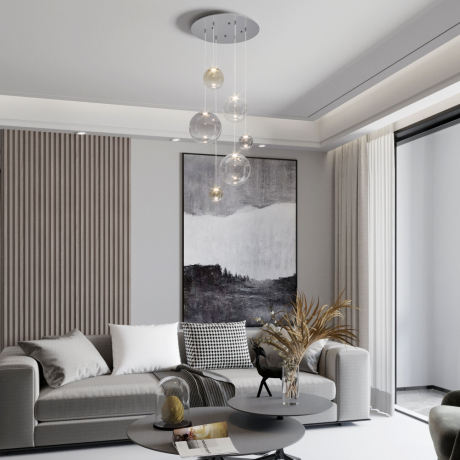 Подвесная светодиодная люстра Eurosvet Wonder 50230 Led (a062052) 