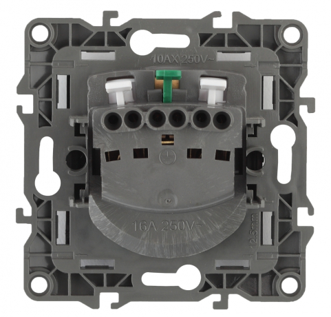 Розетка ЭРА 12 2P E Schuko 16A 250V 12-2001-05 Б0014685