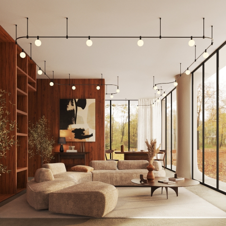 Светильник на штанге Maytoni Technical Luna TR208-1-5W3K-B 