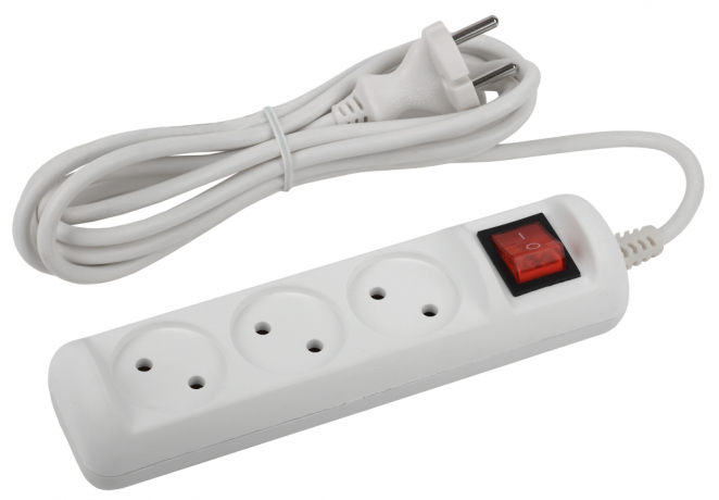 Удлинитель ЭРА 3гн 3м б/з U-3s-3m-2x1 Б0044050 