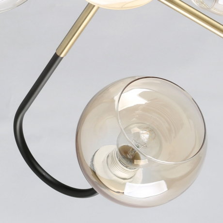 Потолочная люстра со светодиодными лампочками E27, комплект от Lustrof. №384192-674073 