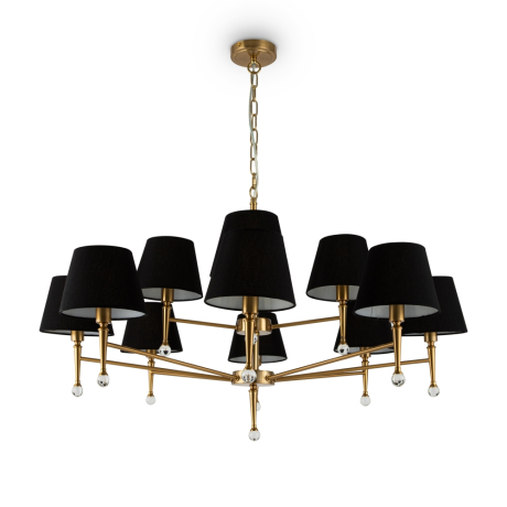 Подвесная люстра Rosemary Freya FR5190PL-12BS 