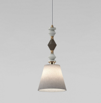 Подвесной светильник Eurosvet Olaria 104012 латунь