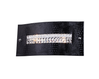 Настенный светильник с лампочками Lucia Tucci Pelle Nerre W2019.2+Lamps