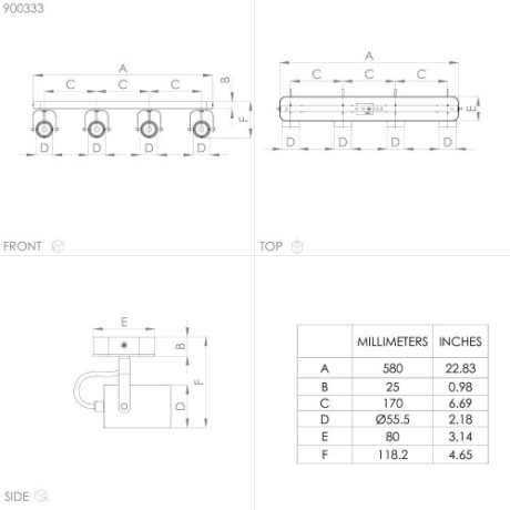 Спот Eglo Sorego 900333 