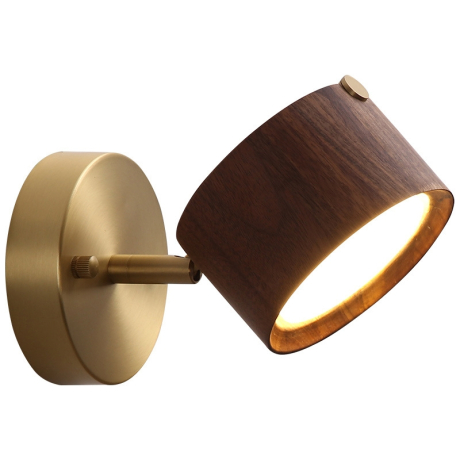 1Настенный светильник Berny A Dark brown ImperiumLoft berny01 (208803-23) 