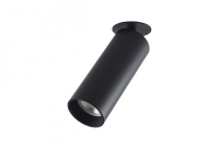 Светильник встраиваемый, GU10, D57хH185мм, IP20, черный RAL9005, без лампы DL18895R1B IN