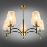 Люстра на штанге с лампочками Omnilux OML-67307-05+Lamps 