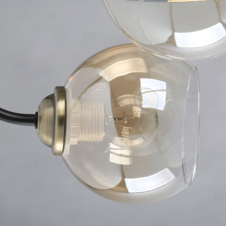 Люстра потолочная с лампочками DeMarkt 220013205+Lamps 