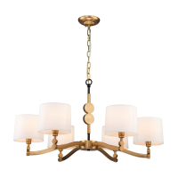 Подвесная люстра с лампочками Favourite Roshe 2624-6P+Lamps E14 Свеча