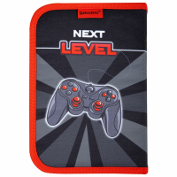 Пенал BRAUBERG, 1 отделение, 1 откидная планка, полиэстер, 21х14 см, "Next level", 270714 (270714)