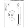 Подвесной светильник Palla Lightstar 737021 