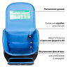 Нарушена упаковка! <722862> Ранец ПИФАГОР BASIC, 1 отделение, 3 кармана, эргономичная спинка, "Angry shark", 35х28х18 см, 272044