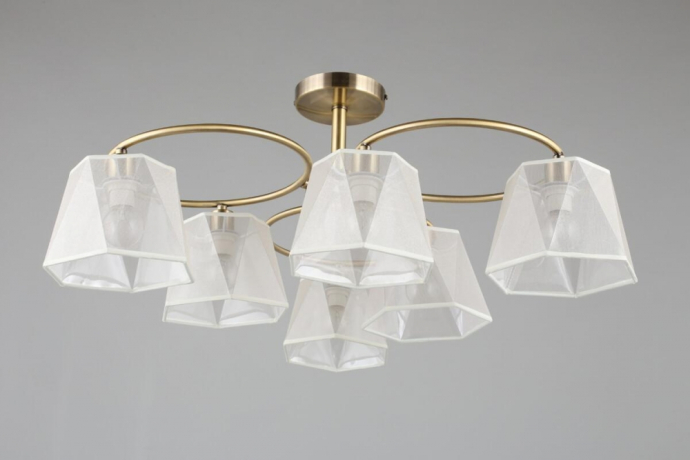 OML-65017-06 Потолочная люстра Omnilux Rapallo 