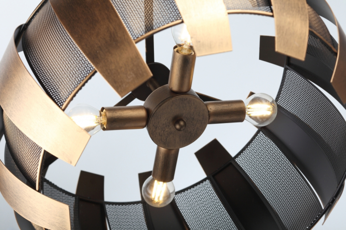 Светильник подвесной с Led лампочками в комплекте Rivoli Б0044555+Lamps 