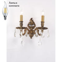 Бра в комплекте с Led лампами Lucia Tucci Barletta W1730.2 Antique+Lamps