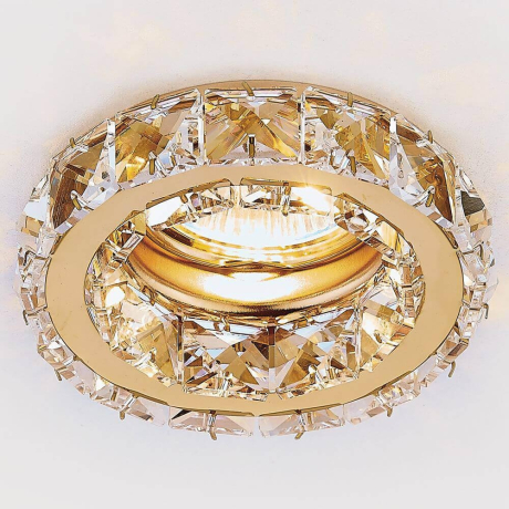 Встраиваемый светильник Ambrella Light Crystal K112 K112 CL/G 