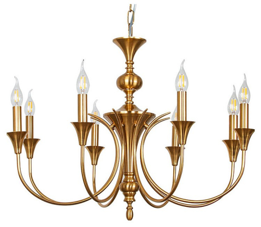 Подвесная люстра Arte Lamp Collinetta A4094LM-8PB 