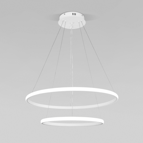 Подвесная люстра с пультом ДУ Eurosvet Collars 90264/2 белый 