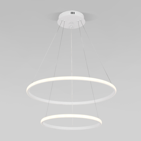 Подвесная люстра с пультом ДУ Eurosvet Collars 90264/2 белый 