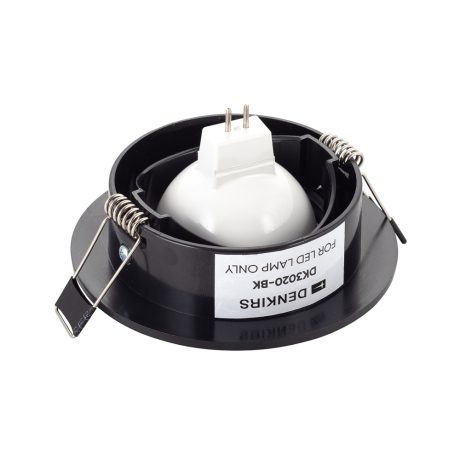 Встраиваемый поворотный светильник Denkirs DK3020-BK 