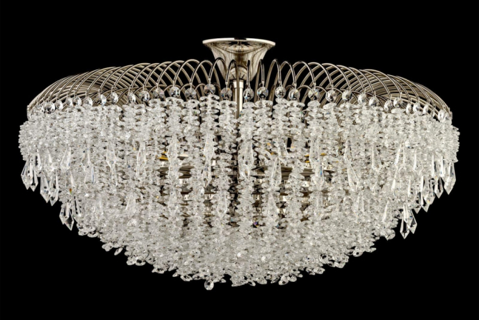 Люстра на штанге Arti Lampadari Delia Nickel Delia E 1.3.80.105 N