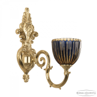 Бра Bohemia Ivele Crystal 7203B15/1/210 G P1 U Amber-Blue/H-1K