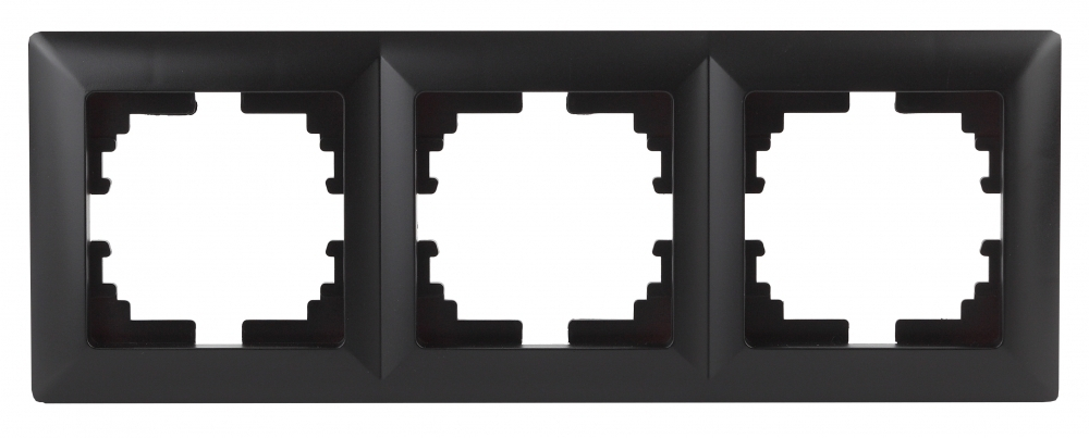 Рамка 3-постовая ЭРА Intro Solo антрацит 4-503-05 Б0043421