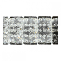 Нарушена упаковка!  <285243> Настенный светодиодный светильник с ПДУ iLedex Crystal ice MB7212-6 Хром