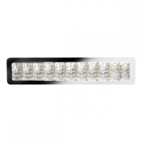 Нарушена упаковка!  <285243> Настенный светодиодный светильник с ПДУ iLedex Crystal ice MB7212-6 Хром