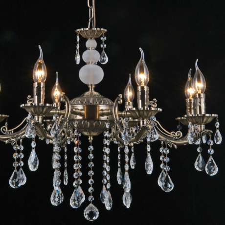 Подвесная люстра Illumico IL9927-8PSQ-24 AB CASTOR (1428946) 
