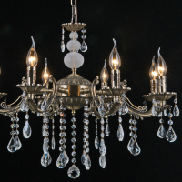 Подвесная люстра Illumico IL9927-8PSQ-24 AB CASTOR (1428946)