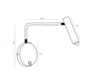 Бра Kink Light Алери 08070L,19