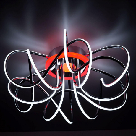 Потолочная светодиодная люстра с голосовым управлением Citilux Джемини Смарт CL229A161E 