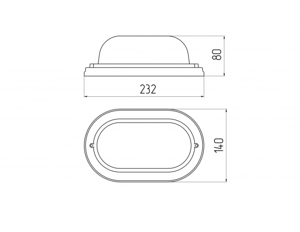 Настенный ЖКХ светильник Эра НБО 04-60-011 (Б0048031) 