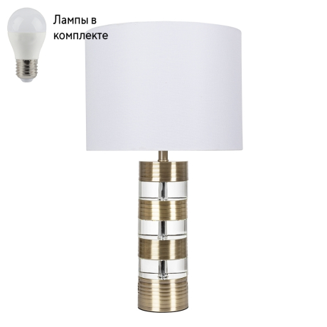 Настольная лампа в комплекте с лампочкой  Arte lamp A5057LT-1AB+Lamps 